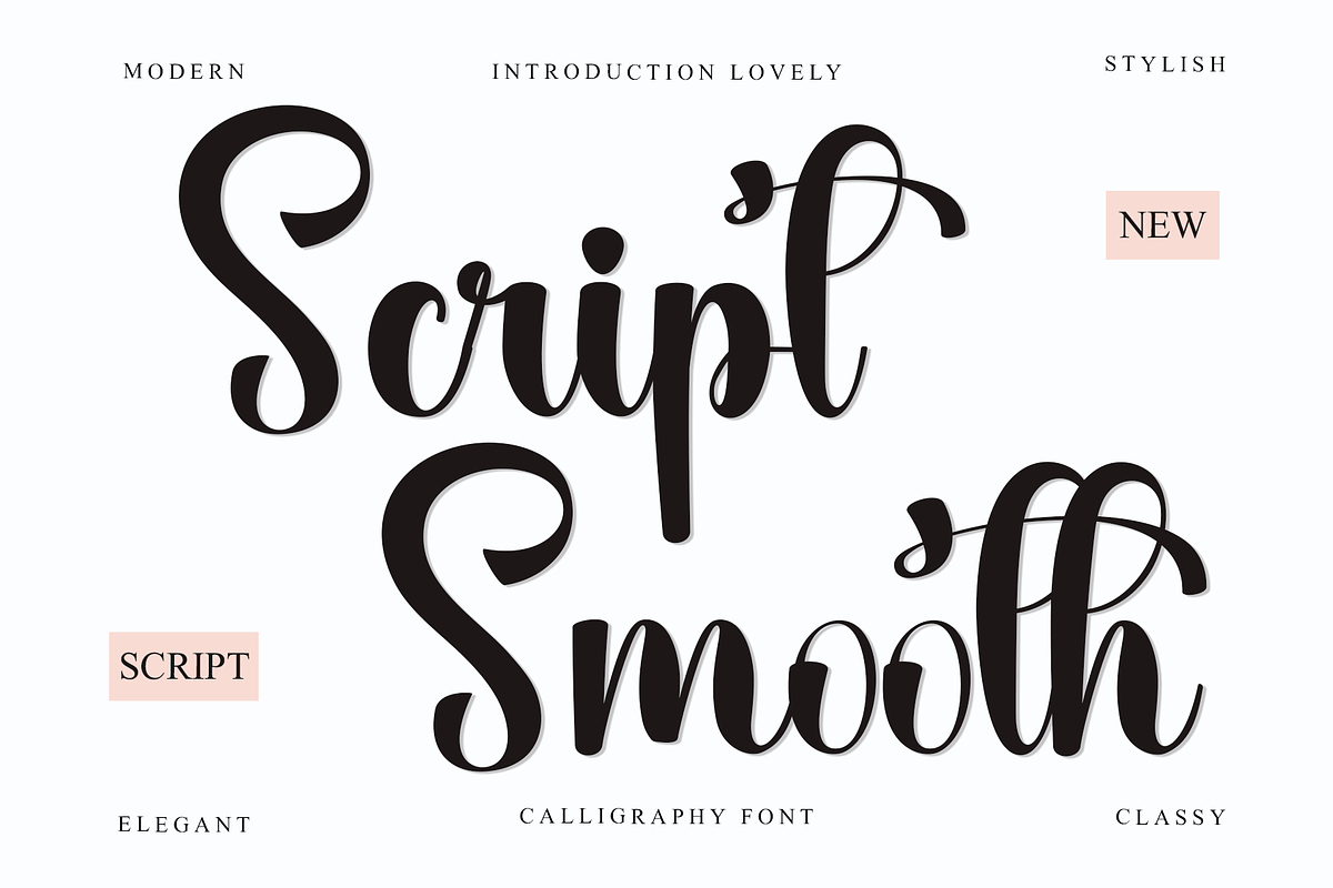 Script Smooth, a Handwritten Font by FreshTypeINK (Photo 1 of 8)