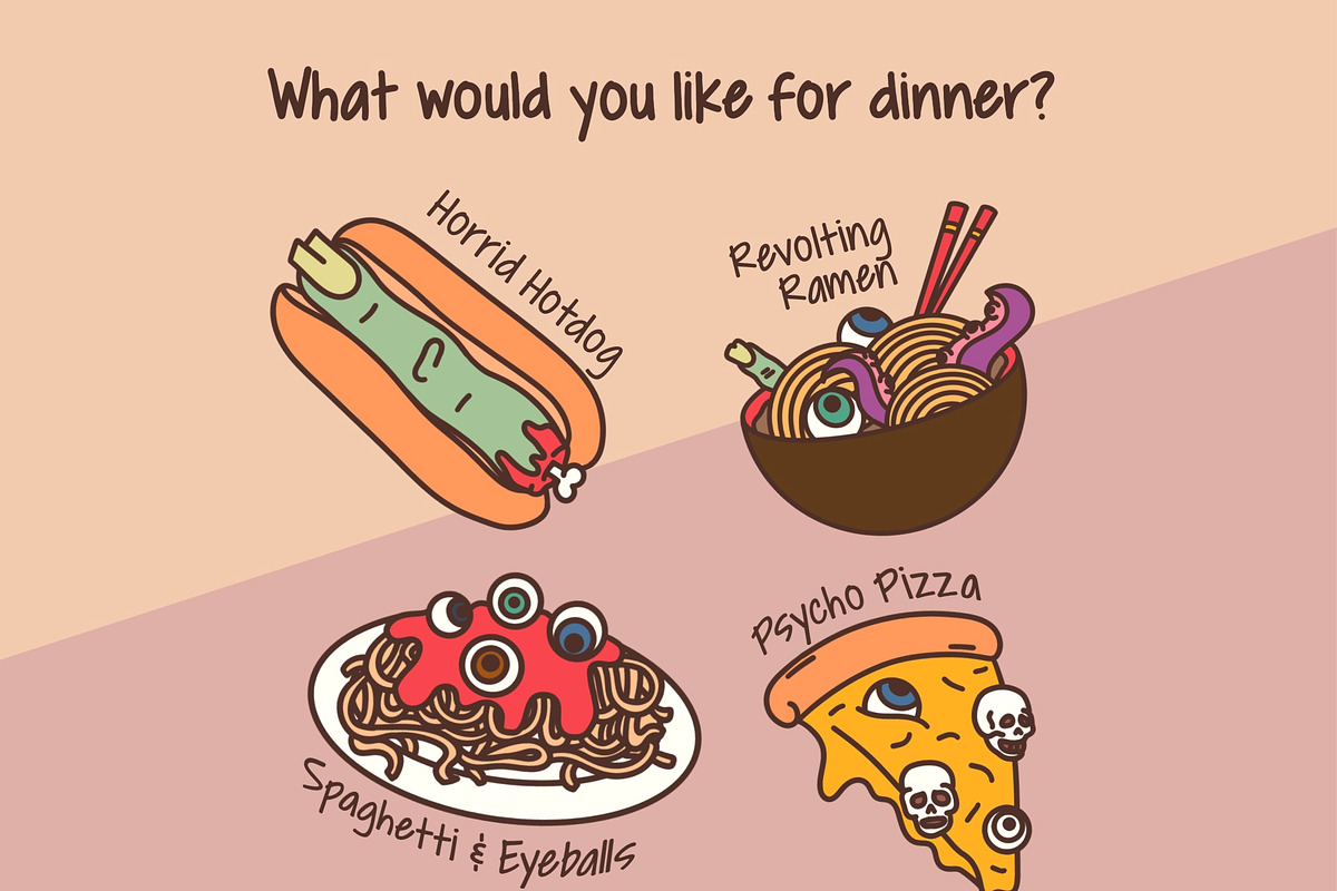 Spooky Food Procreate Stamps, a Brush Add-On by SketchQueen (Photo 2 of 5)