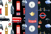 London elements, travel symbols, an Illustration by fiolika (Thumbnail 5 of 7)