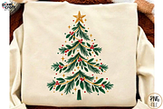 Hand Drawn Christmas Tree PNG Bundle, a Branding & Logo Template by Ink Gallery (Thumbnail 5 of 8)