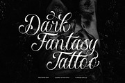 Nocthane - Tatto Style Font, a Blackletter Font by Flawless And Co (Thumbnail 2 of 10)