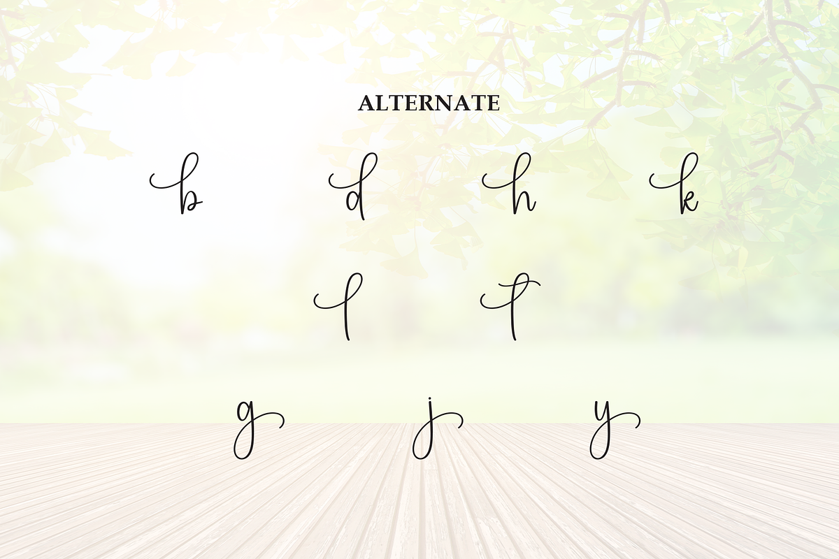 Someday | Script Font, a Handwritten Font by Scratchones (Photo 8 of 9)