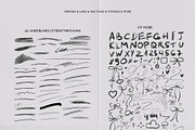 Chaos. Scribbles, Objects & Papers, an Object Graphic by Purple (Thumbnail 12 of 13)