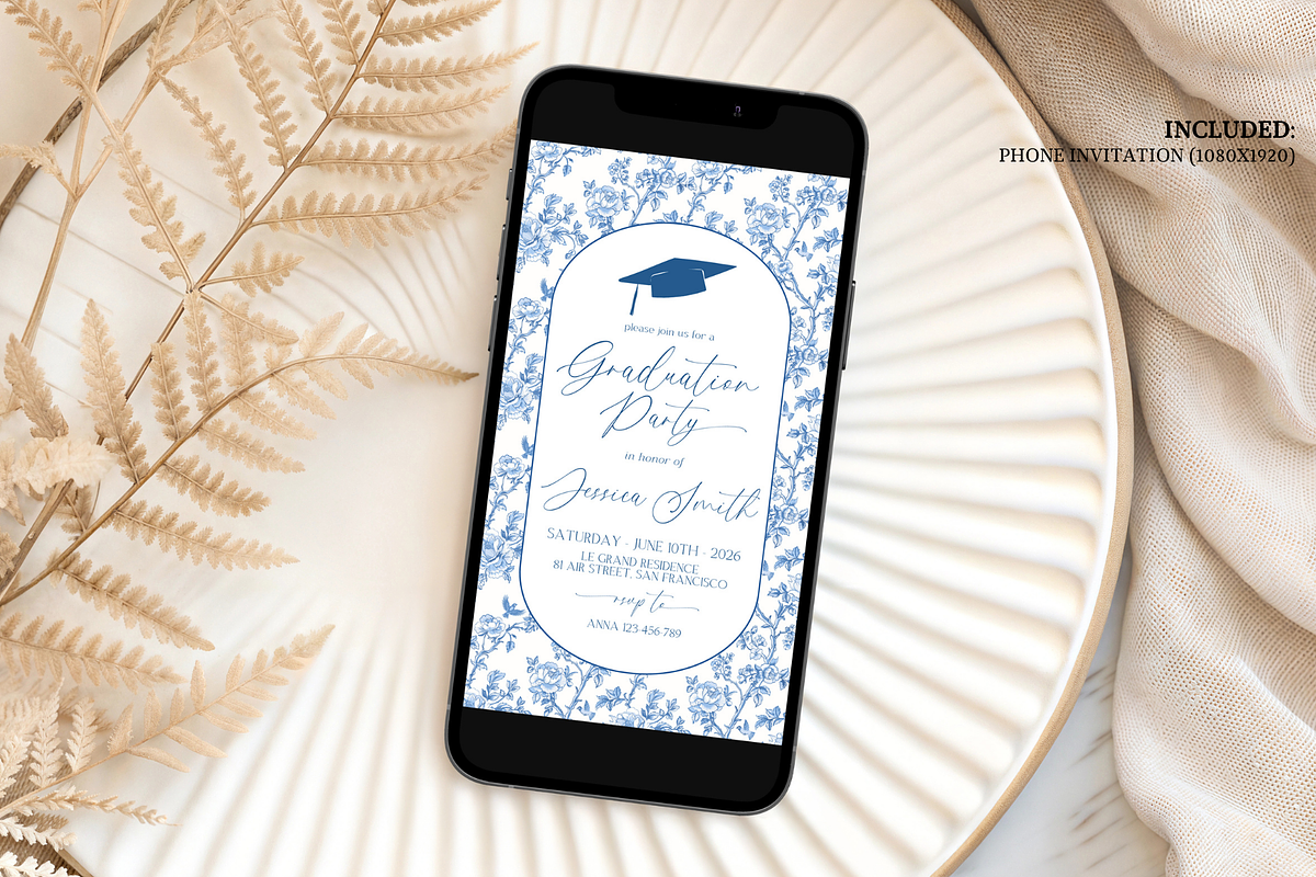 Vintage College Text Message Evite, an Invitation Template by Digital_Mind (Photo 2 of 3)