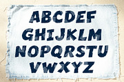 Bead Roks Denim - Built Rough, a Sans Serif Font by HypeWorksCo (Thumbnail 11 of 12)