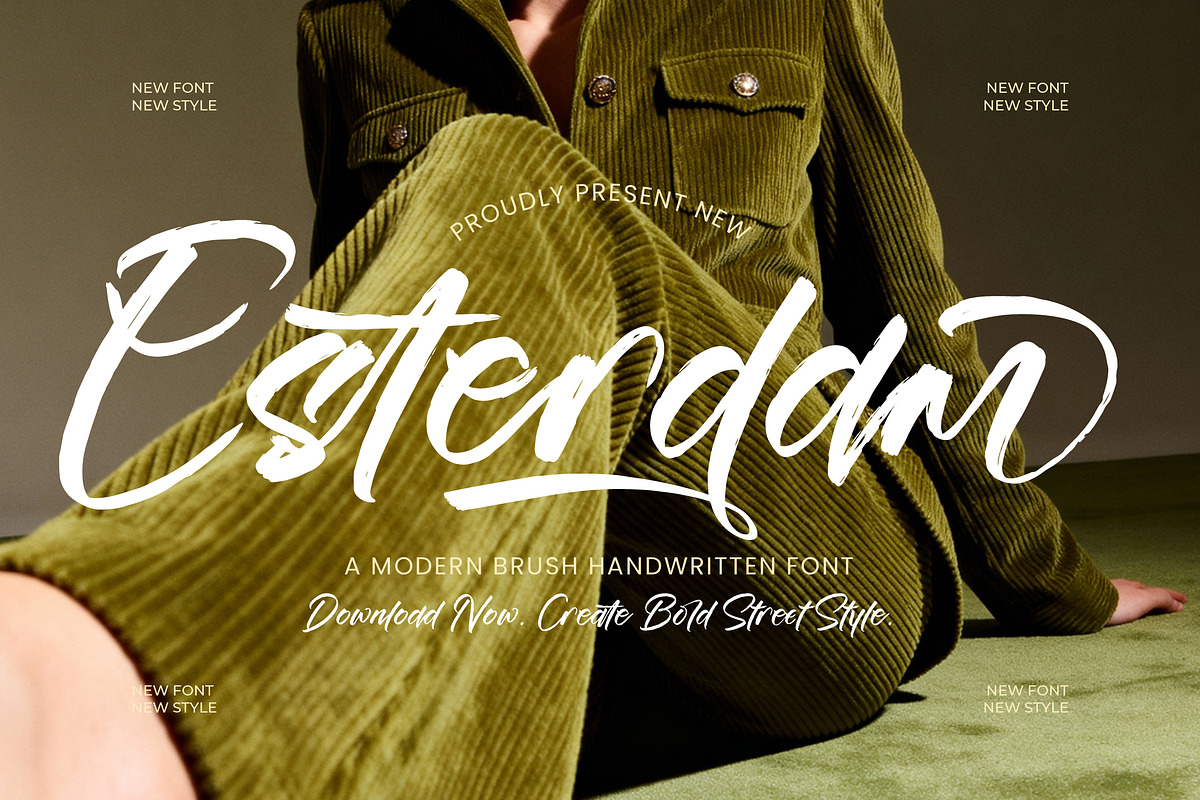 Esterdam, a Handwritten Font by operatype.co (Photo 1 of 15)