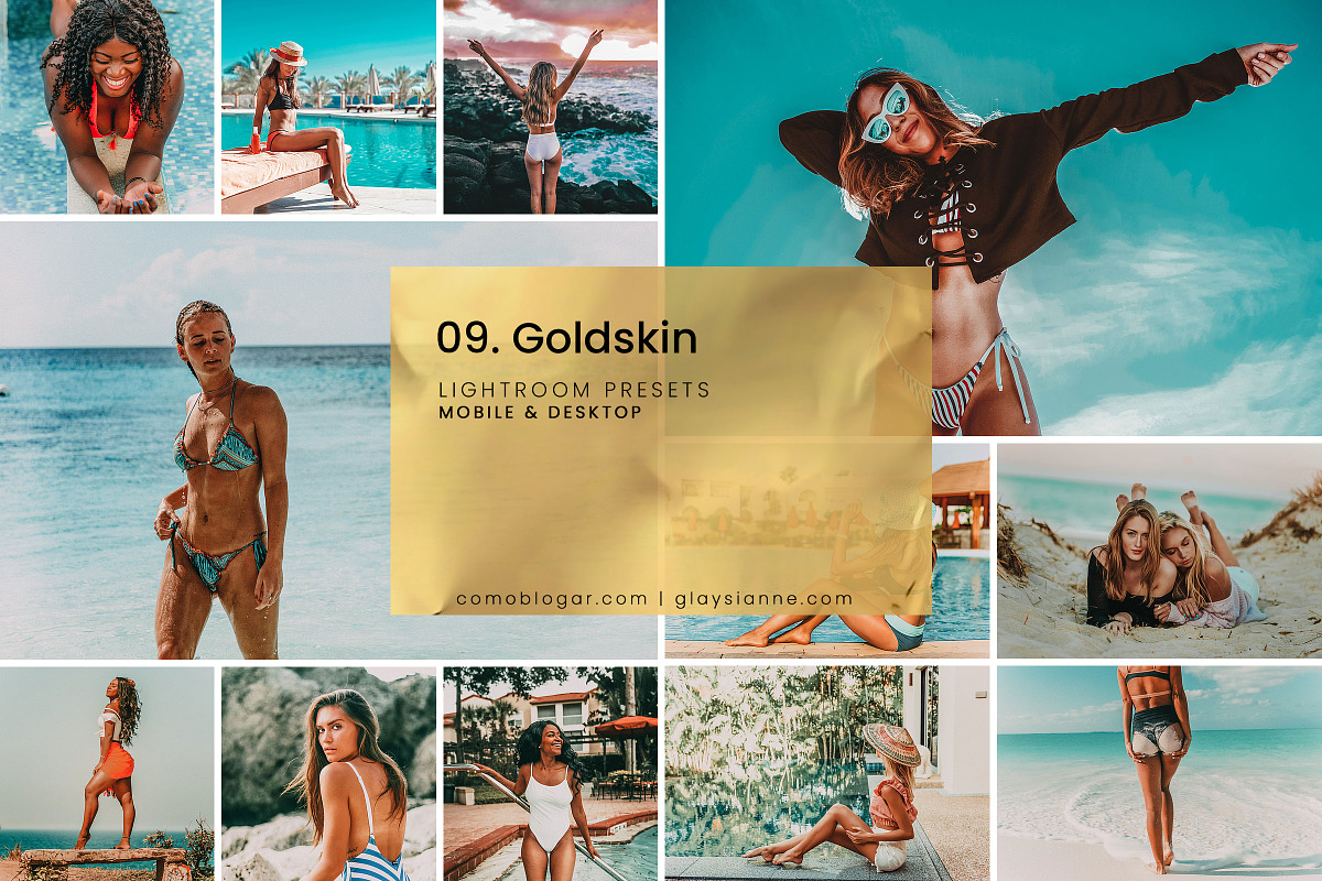 09. Gold Skin Presets