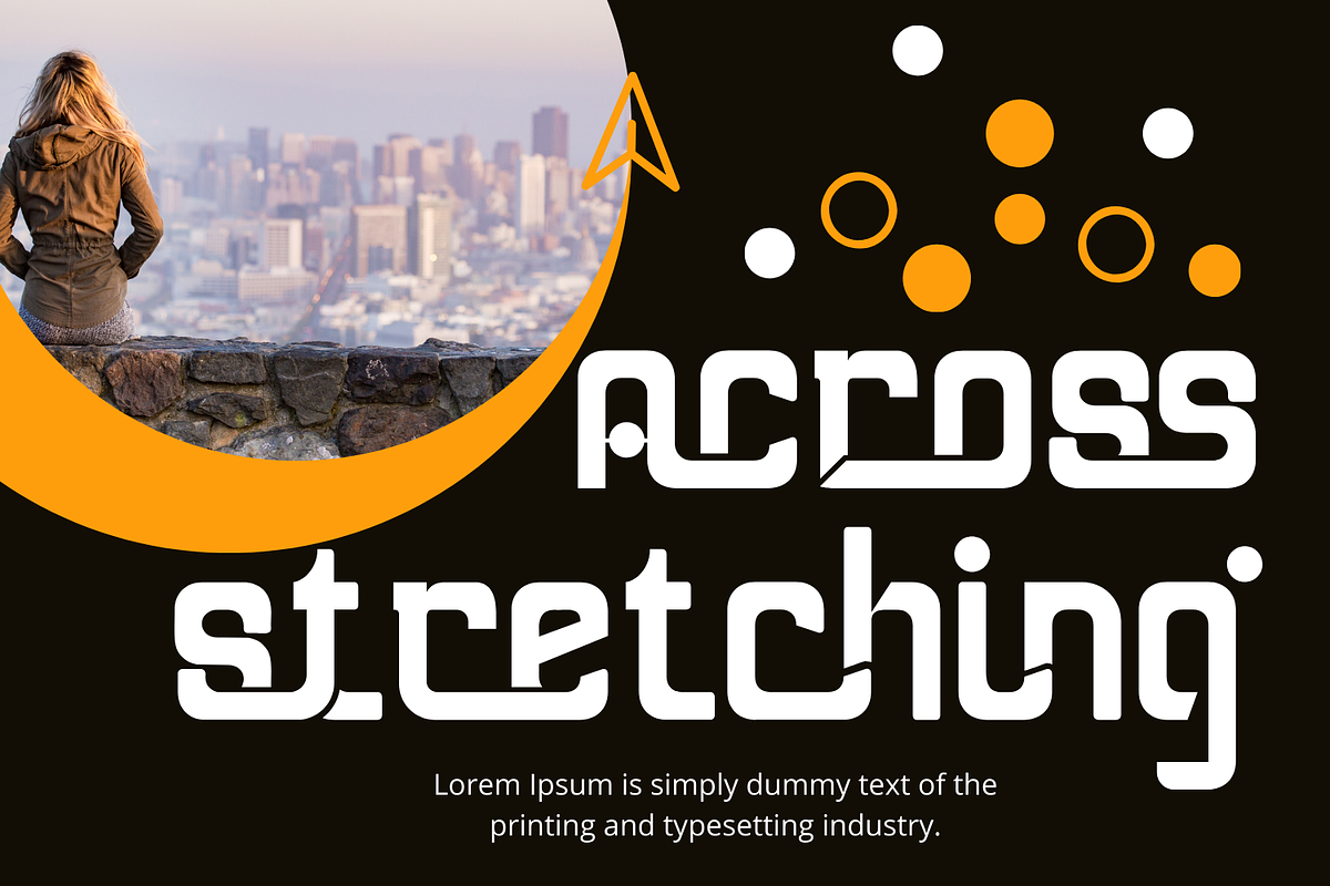 Gluttony Futuristic Font, a Sans Serif Font by 177Studio (Photo 2 of 8)