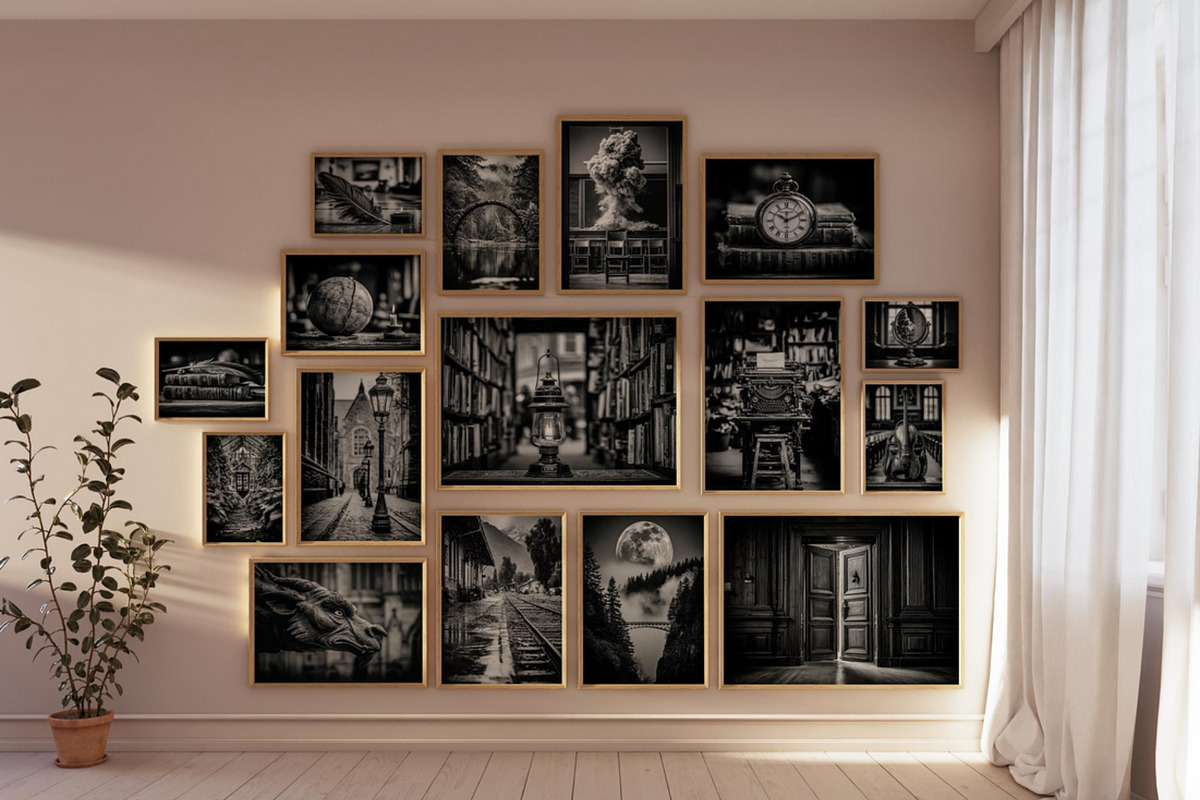 Dark Academia Wall Art Collection, a Decorative Illustration by PrintablesByFranklyn (Photo 2 of 10)