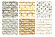 Stone Brick Wall Textures Patterns, a Pattern Graphic by Design Market (Thumbnail 3 of 4)