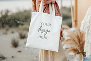 Tote Bag Mockup, Shopping Tote Mock, a Product Mockup by TatiMockup (Thumbnail 1 of 3)