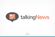 Talking News Logo Template, a Branding & Logo Template by Logo Heaven (Thumbnail 2 of 5)