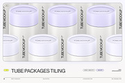 Paper Tube Package Mockup Set 1, a Packaging Mockup by Samolevsky (Thumbnail 6 of 15)
