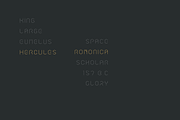 EPBO Scifi Futuristic Font, a Font by baqoos (Thumbnail 5 of 8)