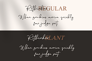 Rethinker - Stylish Signature, a Script Font by Dumadistyle (Thumbnail 2 of 9)