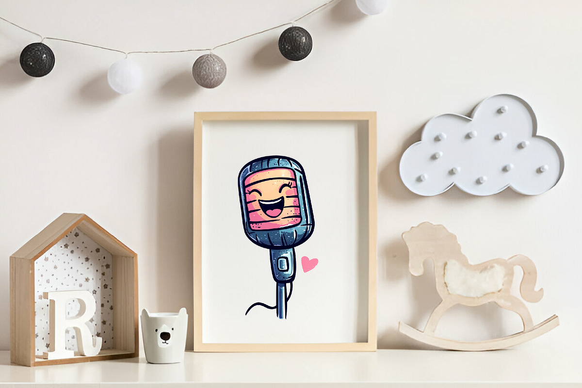 Picnic Party Music festival clipart, an Illustration by CreationArt (Photo 7 of 8)
