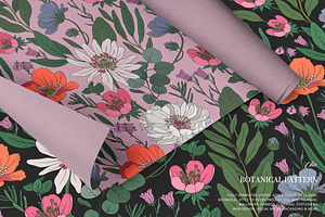 Brittle Botanical Pattern & Graphics