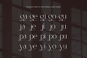 Peggie - Light Modern Sans Display, a Sans Serif Font by Cloverons (Thumbnail 10 of 14)