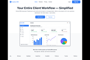 ClarityCRM – SaaS Dashboard Template, a React Template by EmmanuelNdeche (Thumbnail 1 of 17)