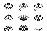 Bundles Set Optical Store Icons, an Outline Icon by adenpinkstore (Thumbnail 29 of 44)
