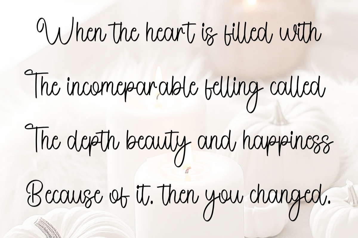 Story Pumpkin, a Handwritten Font by FreshTypeINK (Photo 4 of 8)