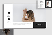 Leslar Minimal Powerpoint, a Presentation Template by Infinity Vector Studio (Thumbnail 1 of 5)