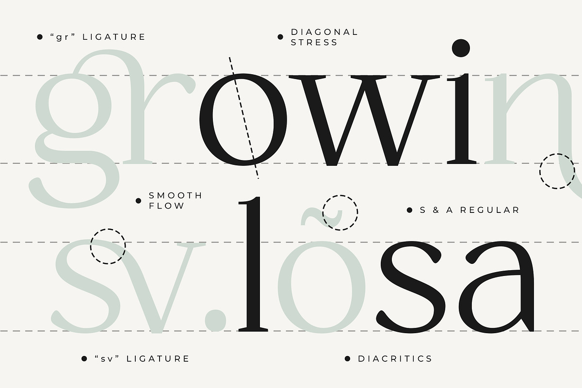 Zacorsea – Beauty Elegant Ligature, a Serif Font by Typia Nesia (Photo 5 of 11)