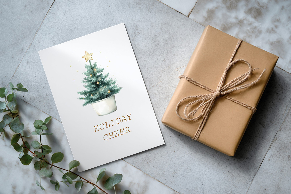 Cozy Christmas Clipart, a Seasonal Illustration by Housui Patterns (Photo 13 of 14)