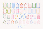 Whimsy Frames & Backgrounds, an Object Graphic by Leila Divine (Thumbnail 15 of 17)