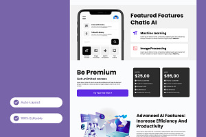 ChatChatic - AI Chatbot Landing Page