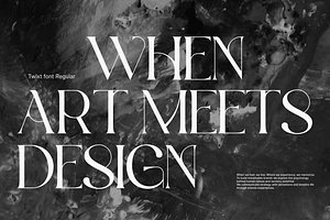 Elegant Modern Luxury Serif