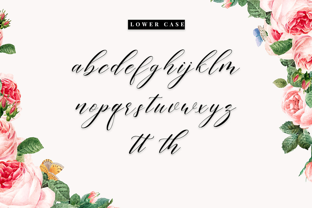 Armattuge - Script font preview 3
