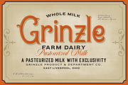 Hullstein - Vintage Display, a Font by Letterhend Studio (Thumbnail 2 of 9)