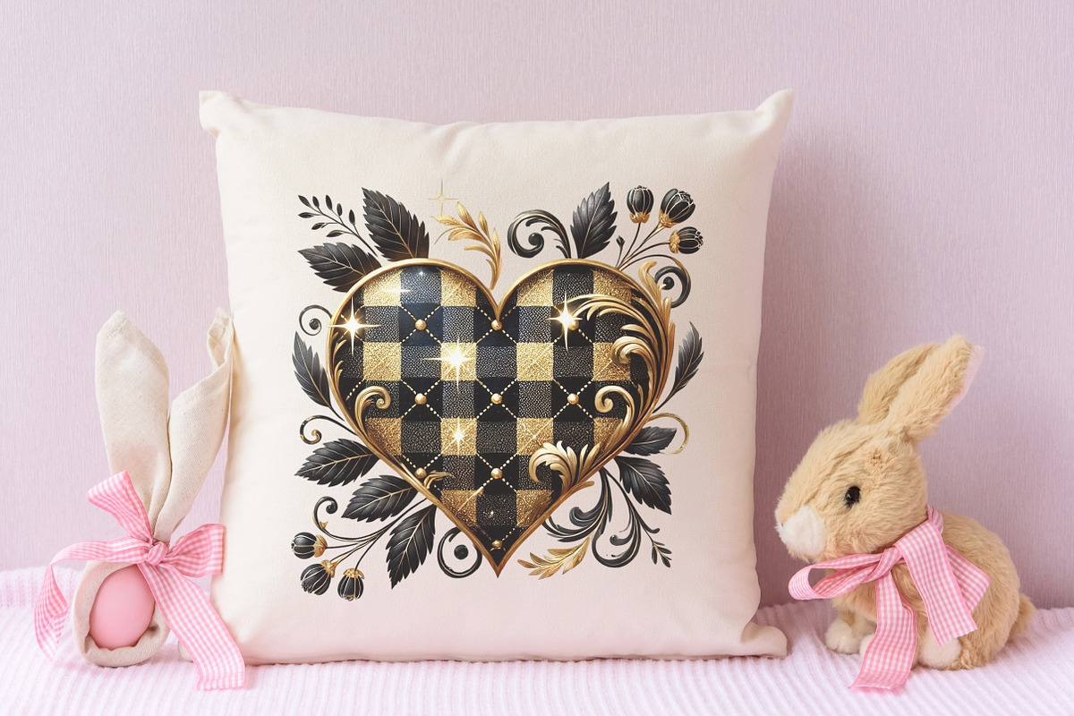 Luxury Valentine Sublimation Clipart, an Illustration by RobertsArt (Photo 6 of 7)