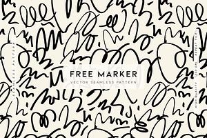 Free Marker Vector Pattern