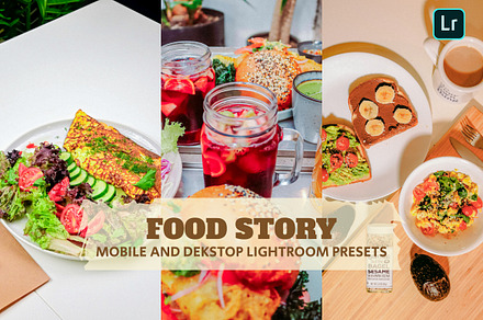 Food Story Lightroom Presets, a Preset Add-On by ARTSYNO