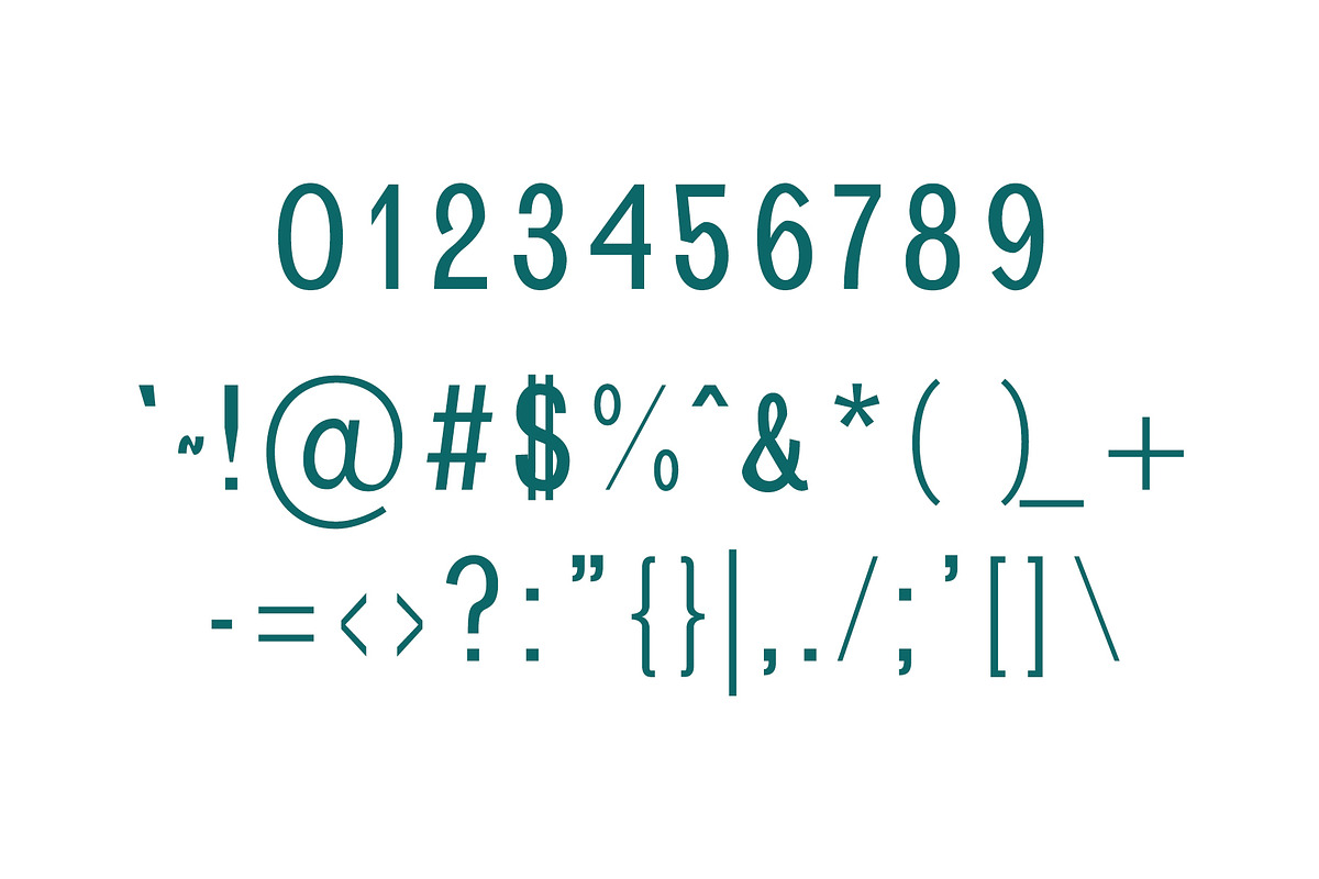 Brendon Sans Serif Typeface preview 3