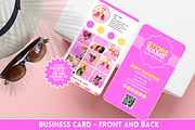 Colorful Business Card Template, a Business Card Template by SunshineStudioBoutique (Thumbnail 1 of 9)