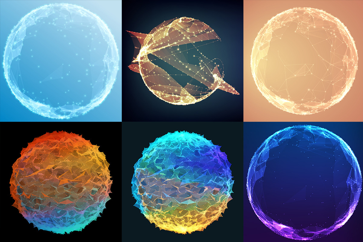 15 Abstract Demolished Spheres, an Object Graphic by GarryKillian (Photo 3 of 4)