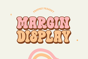 Margin Display Font