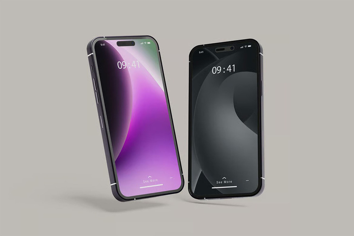 iPhone 14 Pro Max Mockup, an iPhone Mockup by zpackcreative (Photo 3 of 7)