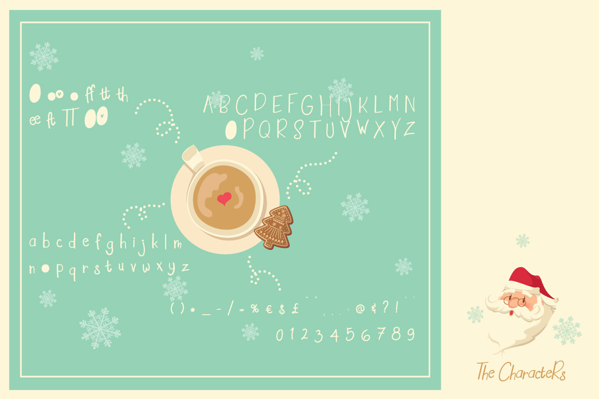Gingerbread Latte, a Handwritten Font by Lunabi (Photo 2 of 5)