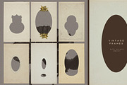 Embossed Papers, Frames and Collage, a Background Graphic by Laras Wonderland (Thumbnail 3 of 15)