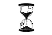 Vintage Hourglass Vector Bundle, an Illustration by Designs_River (Thumbnail 21 of 51)
