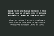 FREIGEL - Unique Display Font Family, a Sans Serif Font by Designova® (Thumbnail 9 of 10)