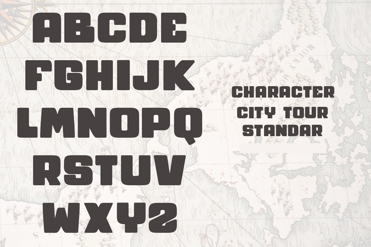 City Tour, a Slab Serif Font by Bramcreative (Photo 2 of 16)