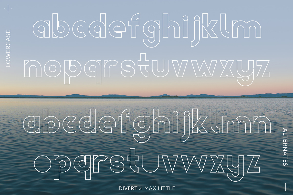 Divert, a Sans Serif Font by Little Fonts (Photo 8 of 11)