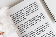 Lemonade, a Handwritten Font by Sofia Skoog (Thumbnail 2 of 10)
