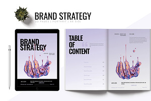 Business Brand Strategy Template, a Magazine Template by TMint Play