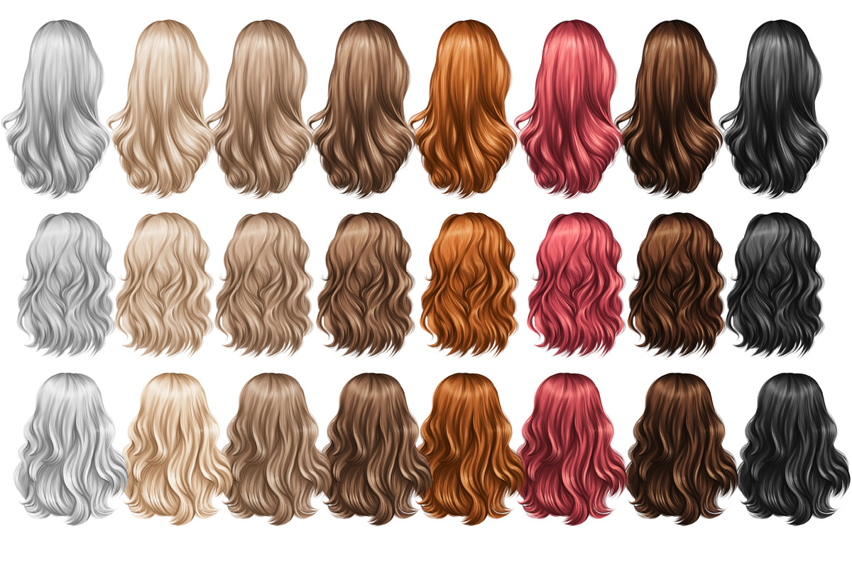 Natural hair clipart, an Illustration by Elenbushe (Photo 4 of 10)